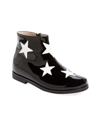 Shop Dior Star Leather Boot In Nocolor