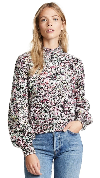 Shop Ulla Johnson Rhea Pullover Sweater In Multi
