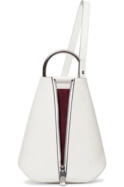 Shop Proenza Schouler Leather Backpack In White