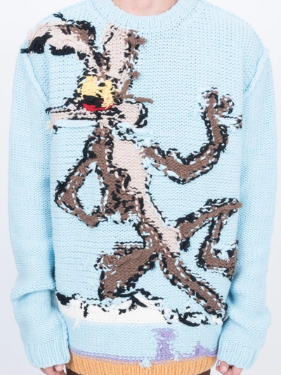 Shop Calvin Klein 205w39nyc Will E. Coyote Sweater