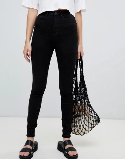 Shop Waven Anika High Rise Skinny Jeans - Black