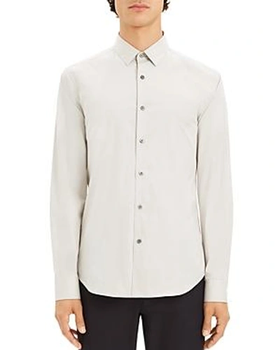 Shop Theory Sylvain Wealth Button-down Shirt - Slim Fit In Singe