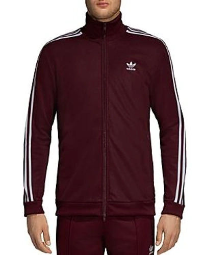 Adidas Originals Beckenbauer Track Jacket In Maroon | ModeSens