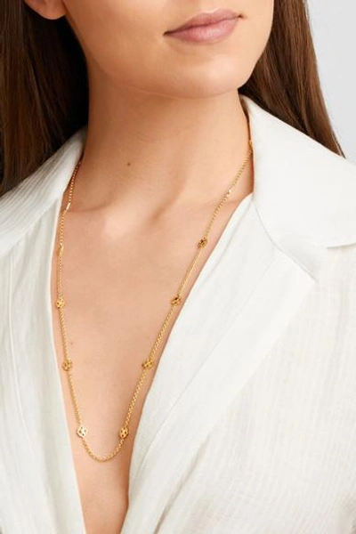 Shop Buccellati Opera 18-karat Gold Necklace