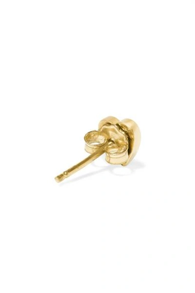Jennifer Meyer Heart 18-karat Gold Earrings In Gold