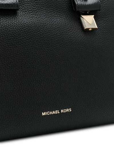 Shop Michael Kors Michael  Rollins Tote Bag - Black