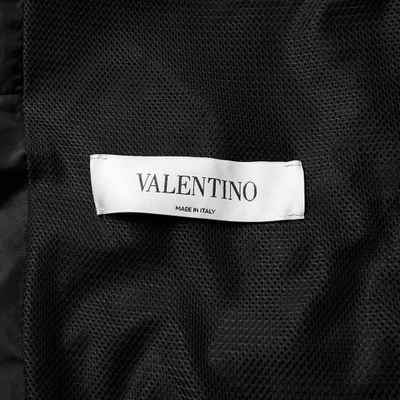 Shop Valentino Vltn Windbreaker In Black