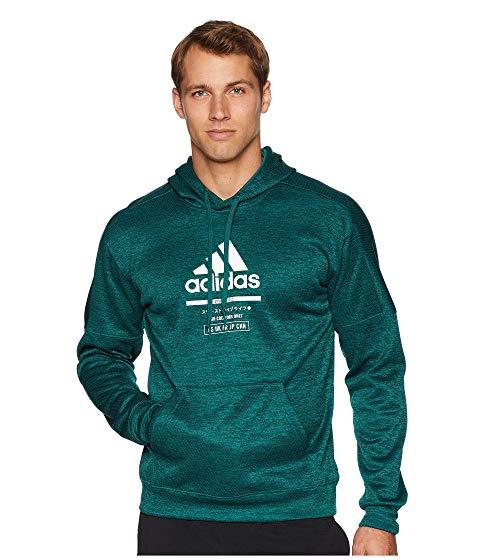 Adidas Originals Team Issue Pullover Fleece Hoodie, Noble Green | ModeSens