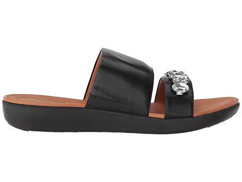 fitflop delta bejewelled slide