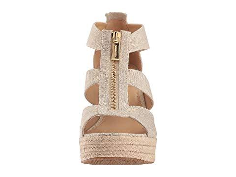 michael kors damita wedge pale gold