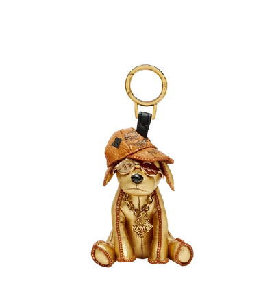 Shop Mcm Golden Dog Animal Charm In Dg