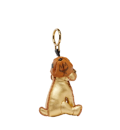 Shop Mcm Golden Dog Animal Charm In Dg