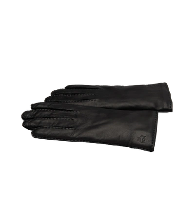 Shop Mcm Women's Gloves In Leather In Bk