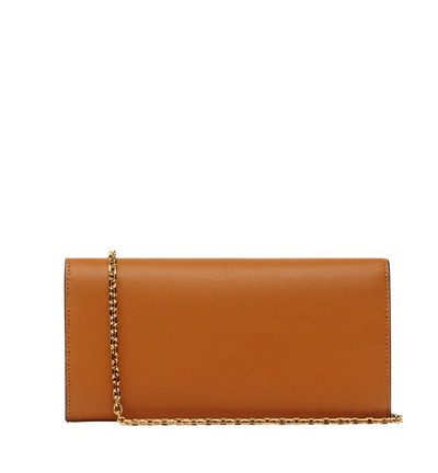 Shop Mcm Patricia Crossbody Wallet In Nappa Leather In Co