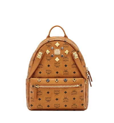 Shop Mcm Dual Stark Backpack In Visetos In Co