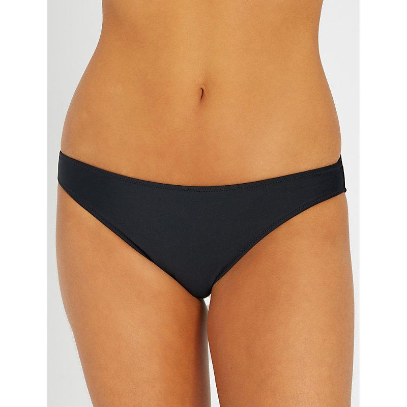 Calvin Klein Core Neo Classic Bikini Bottoms In 094 Pvh Black | ModeSens