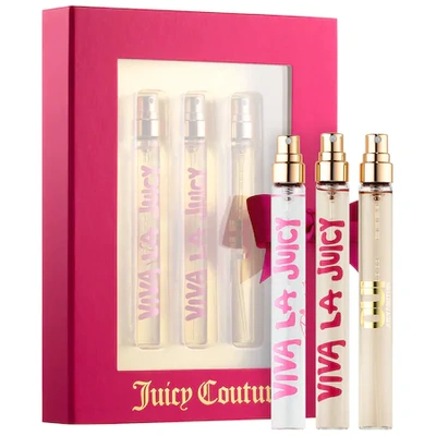 Shop Juicy Couture Travel Spray Coffret 3 X 0.33 Ox/ 10 ml