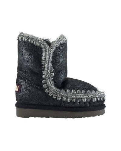 Shop Mou Crocheted Snow Boot In Nocolor