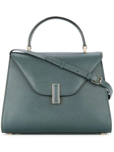 Shop Valextra Iside Mini Cross-body Bag In Vs  Green