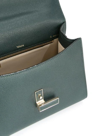 Shop Valextra Iside Mini Cross-body Bag In Vs  Green