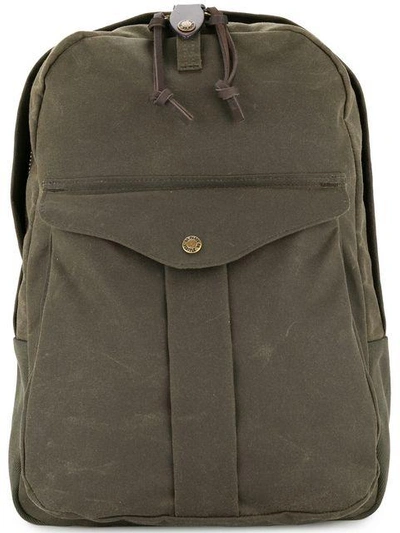 Shop Filson Loose Wide Backpack In Green