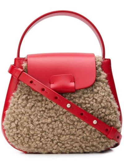 Shop Nico Giani Myria Crossbody Bag In Red