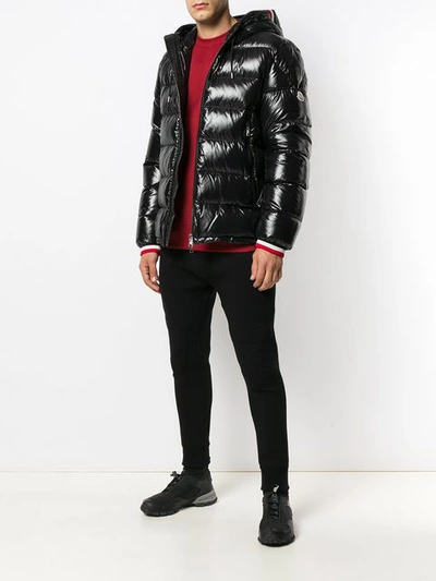 Moncler Alberic Padded Jacket In Black ModeSens