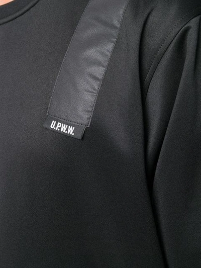 Shop Upww U.p.w.w. Crew Neck Sweatshirt - Black