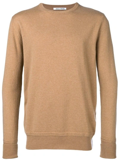 Shop Salle Privée Perfectly Fitted Sweater - Neutrals