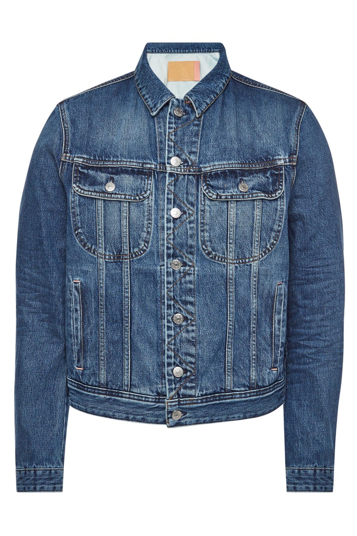 acne studios oversized denim jacket