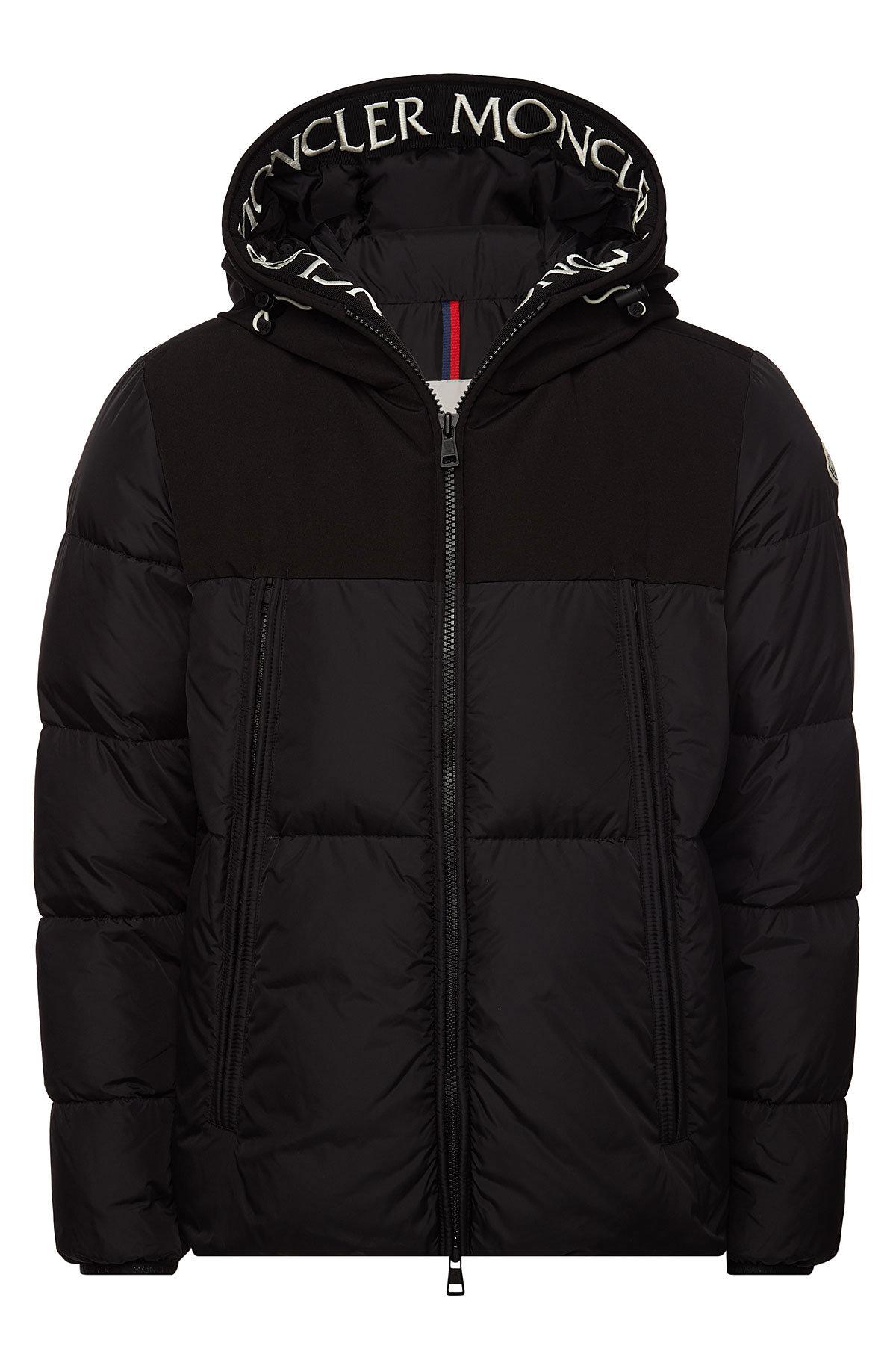 Moncler Montclar Down Jacket With Logo 