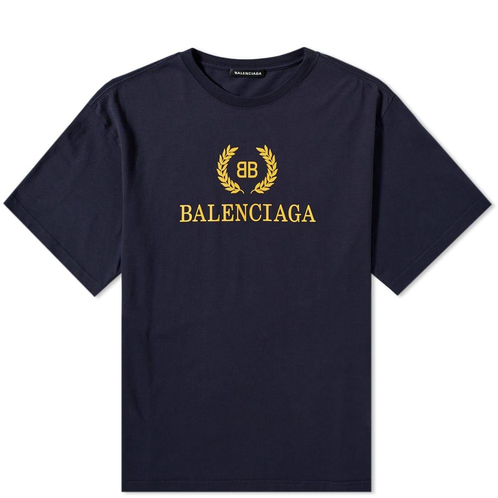 balenciaga crest tee