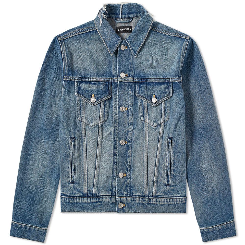 balenciaga campaign denim jacket