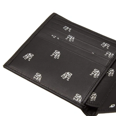 Shop Polo Ralph Lauren Bulldog Inside Printed Wallet In Black