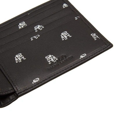Shop Polo Ralph Lauren Bulldog Inside Printed Wallet In Black