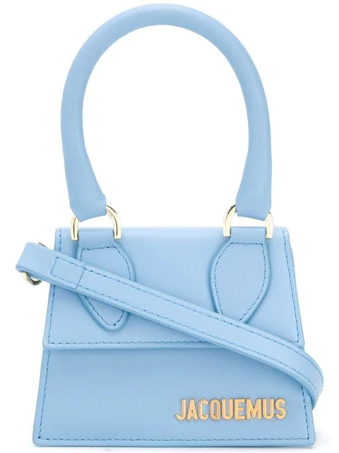 jacquemus blue mini bag