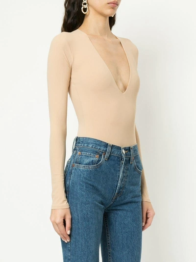 Shop Alix Irving Bodysuit In Neutrals