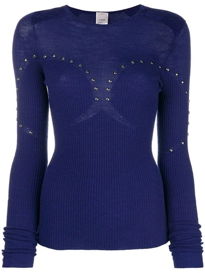 Shop Pinko Beloperone Sweater In Blue