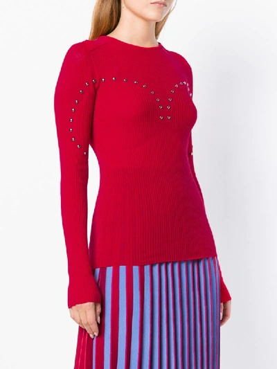 Shop Pinko Beloperone Sweater In Red