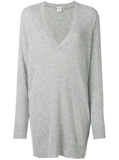Shop Pinko Caprifoglio Sweater In Grey