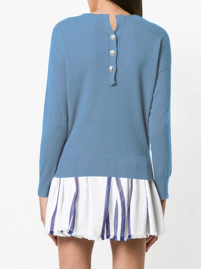 Shop Pinko Ciclamino Sweater In Blue