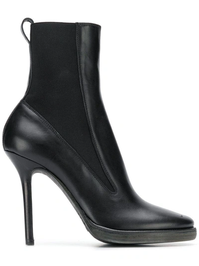 Shop Haider Ackermann Pointed Toe Ankle Boots - Black