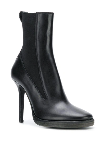 Shop Haider Ackermann Pointed Toe Ankle Boots - Black