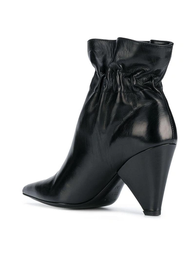 Shop Aldo Castagna Elasticated Ankle Boots - Black