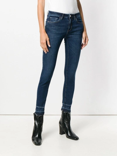 Shop Pinko Sheila Skinny Jeans In Blue