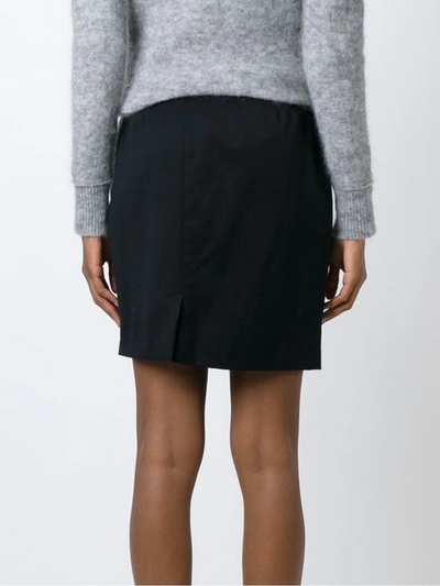 Pre-owned Kenzo Short Skirt In Black