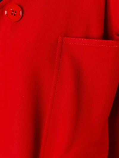Shop Gianfranco Ferre Vintage Oversized Coat - Red