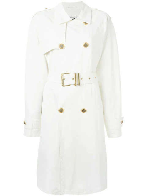 versace long coat