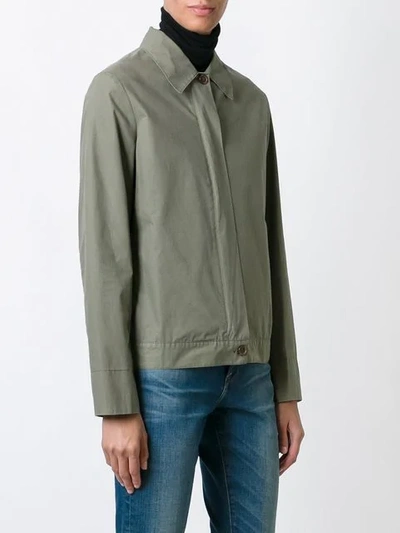 Pre-owned Helmut Lang Zip Up Jacket In Green