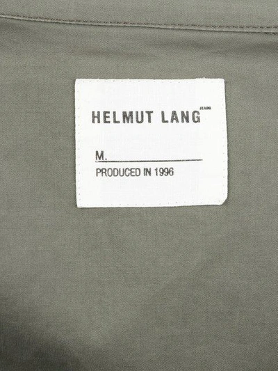 Pre-owned Helmut Lang Zip Up Jacket In Green